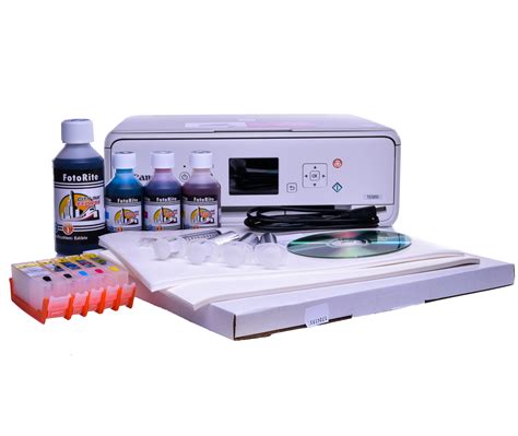 Canon TS5051 Edible ink printer - Edible starter kit 50 wafer - 20 Deco ...