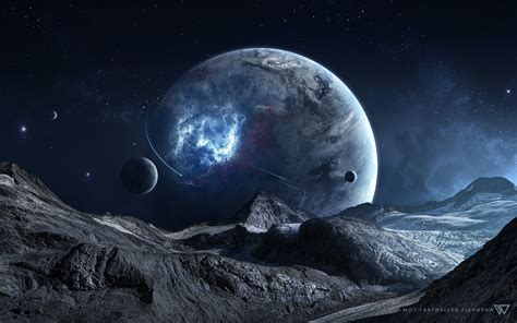 space Art, Planet Wallpapers HD / Desktop and Mobile Backgrounds