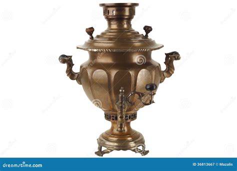 Old Russian Tea Samovar Royalty Free Stock Photography - Image: 36813667