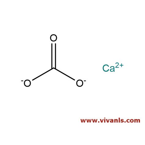 Calcium Carbonate, CaCO3 Formula, VIVAN Life Sciences