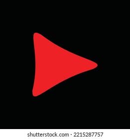 Red Triangle Stock Logo Vector Stock Vector (Royalty Free) 2215287757 ...