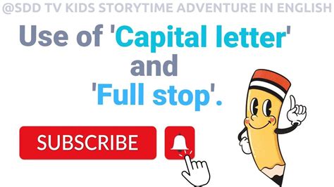 use of capital letters and full stop | Capital Letter, Full Stop ...