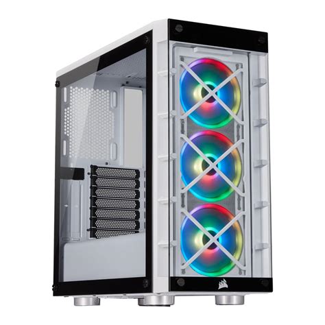 Corsair iCUE 465X RGB Smart White PC Gaming Case | CC-9011189-WW | City ...