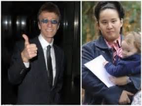 Robin Gibb's Affair Claire Yang Receives Money For Love Child Snow ...