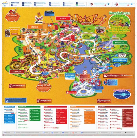 RadioTundaka: Mapa de Port Aventura