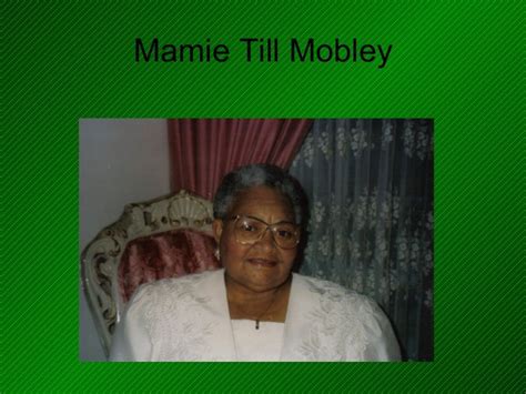 Mamie Till Mobley