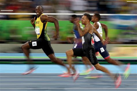 Usain Bolt wins gold in men’s 100-meter dash; Justin Gatlin takes ...