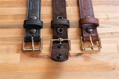 Buffalo Leather Belt - Made in USA - Handmade | Buffalo Billfold Company