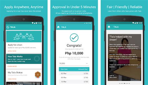 Tala Philippines Fast Loan Online App ⭐ PHP 25.000