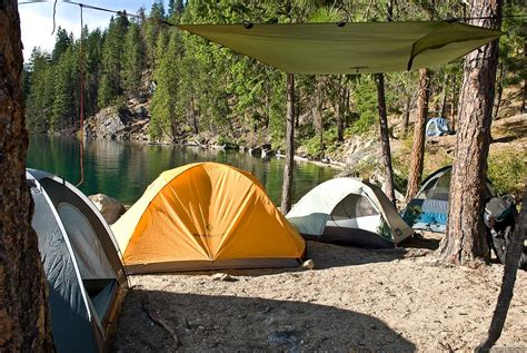 Lake Chelan camping trip | Campsite at Flick Creek | Flickr