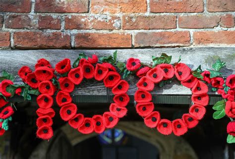 Remembrance Day: Towns across the country decorate their streets with poppies | The Independent ...