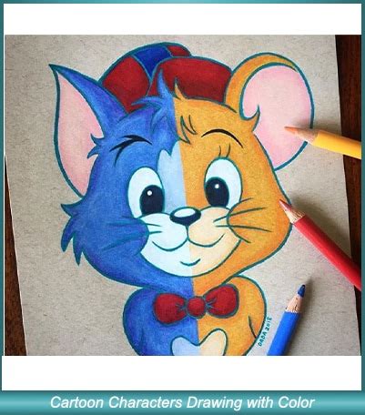 Easy Cartoon Characters Drawing Tutorials for You Beginners