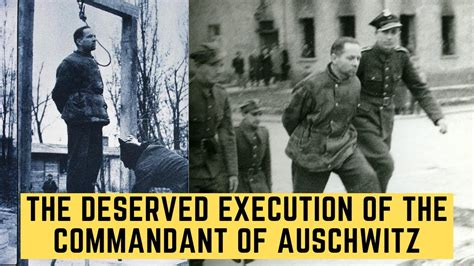 Rudolf Hoess Execution