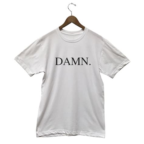 Kendrick Lamar Unisex T-shirt DAMN Shirt Merch Shirt - Etsy