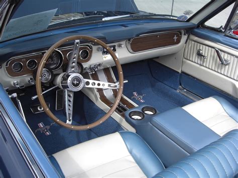 Caspian Blue 1965 Ford Mustang Convertible