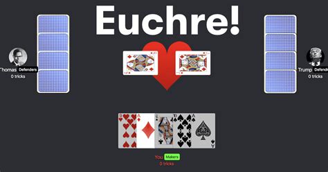 Euchre Free Online Play Online / Trickster Euchre More Games - Let the fun and competition begin.