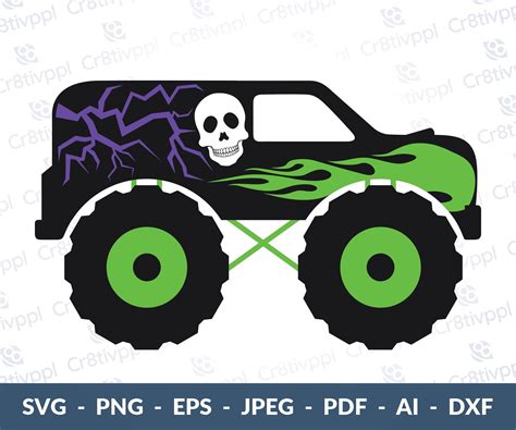 Car Svg Automotive Clipart Monster Truck Svg Layered Black - Etsy Canada