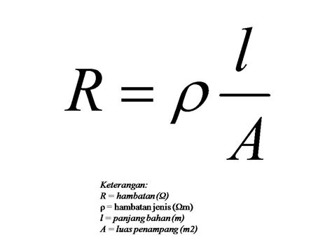 Rumus Hambatan Listrik Cara Menghitung Dan Contoh Soal Psikotes - IMAGESEE