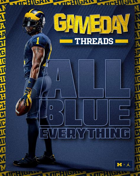 Michigan Football on Twitter: "🔵 #GoBlue 🔵 https://t.co/hx3zeRL1BU" / Twitter