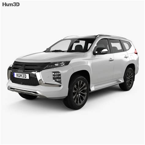 Mitsubishi Pajero Sport 2022 3D model - Download Crossover SUV on 3DModels.org