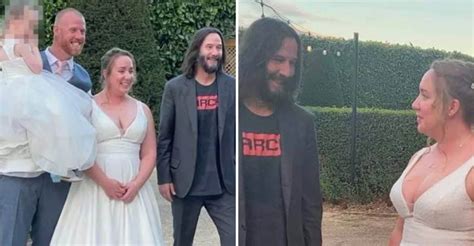 Bride and Groom Delighted As Keanu Reeves Makes Appearance At Their ...