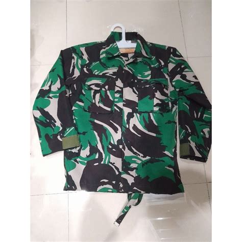 Jual Baju PDL TNI Malvinas Bahan Velbed premium/Baju PDL TNI | Shopee Indonesia