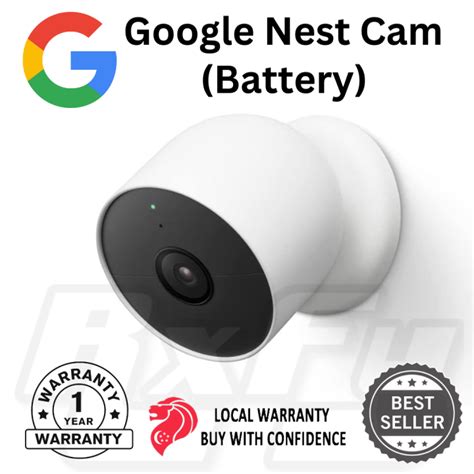 Google Nest Cam Battery Camera Outdoor OR Indoor - 2nd Generation cctv ...