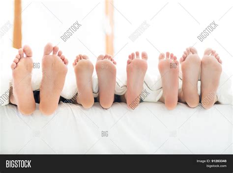 Feet Family Bed Image & Photo (Free Trial) | Bigstock