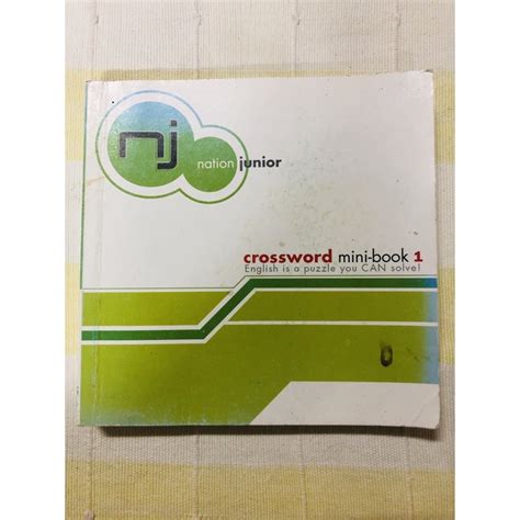 crossword mini-book 1 #crossword | Shopee Thailand