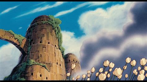 Download The majestic Laputa castle stands in the sky, its mysterious ...