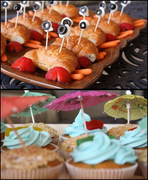 crab like sandwich - The Bubbly Hostess served up beach themed fun at her end of summer party ...