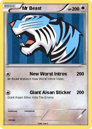 Pokémon Mr Beast 4 4 - New Worst Intros - My Pokemon Card