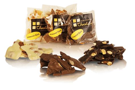 Dark Chocolate Almond Bark - Wine Country Chocolates