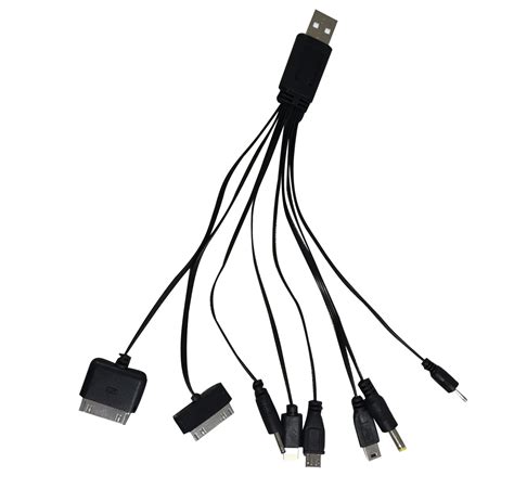 8 In 1 Universal Usb Charge Cable Apple 30 Pin Lightning Pin Micro Mini ...