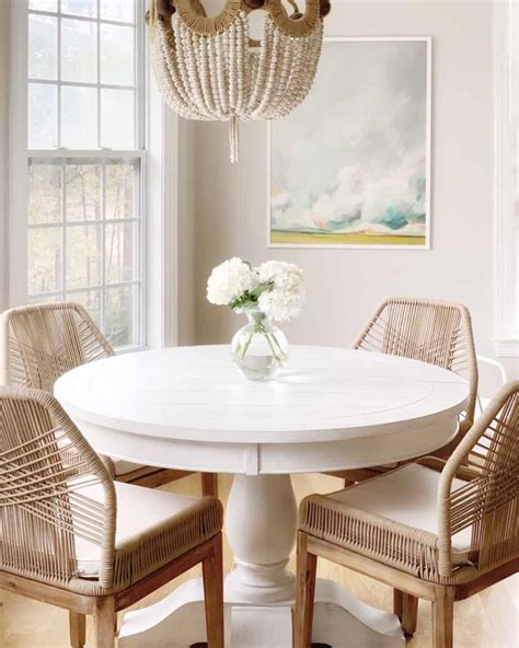 Reviewing Our Round Dining Table From Wayfair - The Coastal Oak