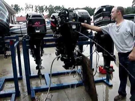 2008 MERCURY 40 HP JET DRIVE OUTBOARD - YouTube