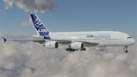 ArtStation - AIRBUS A380 with Interiors | Game Assets