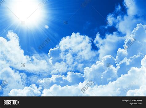 Beautiful Blue Sky Image & Photo (Free Trial) | Bigstock