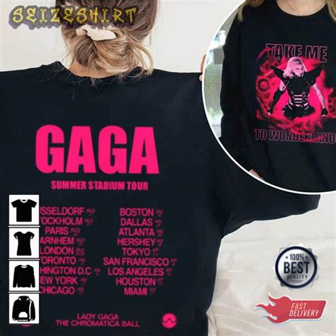 Lady Gaga The Chromatica Ball Tour Merch T-Shirt