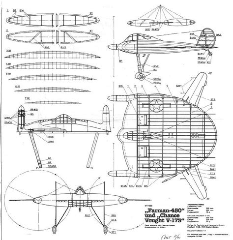 CHANCE VOUGHT V 173 - AMA - Academy of Model Aeronautics