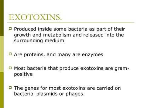 Mechanism of pathogenicity-Exotoxin and endotoxin