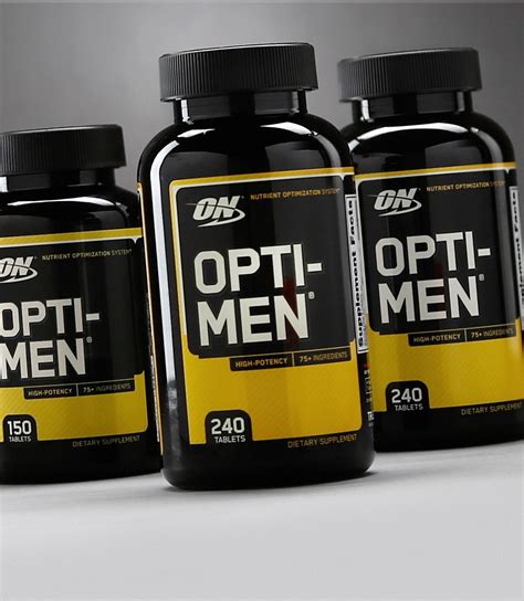 Opti-Men Multivitamin | Optimum nutrition, Multivitamin, Vitamins