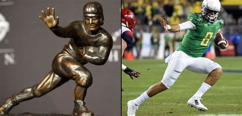 Heisman Lock Marcus Mariota Has Been Perfecting His Pose For Years