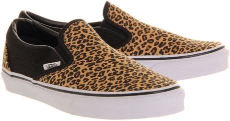 Vans Classic Slip On in Animal (leopard) | Lyst