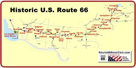 Historic U.S. Route 66 2025 Travel Guide and Trip Planner, tips for ...