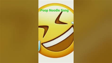 Poop Noodle Song #shorts - YouTube