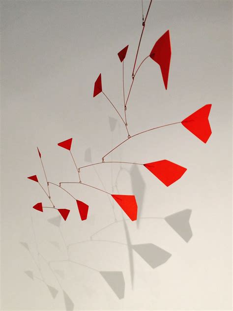 An Alexander Calder mobile. A classic mid century kinetic sculpture ...