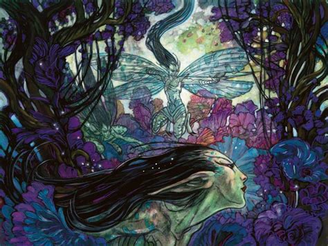 Bitterblossom MtG Art from Morningtide Set by Rebecca Guay - Art of ...