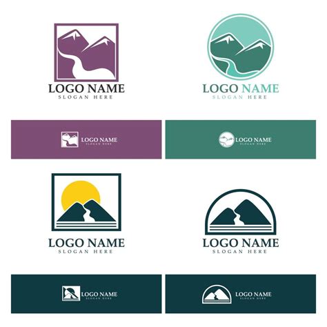 River logo Logo vector icon illustration design template 11322025 Vector Art at Vecteezy