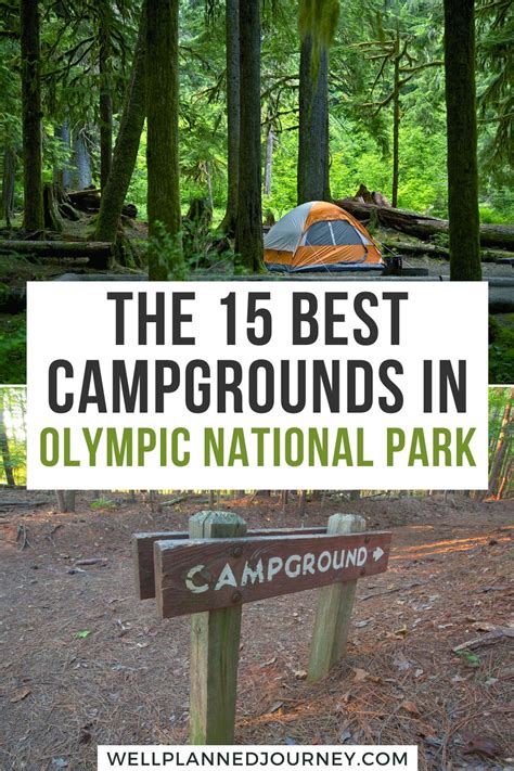 15 Best Campgrounds in Olympic National Park